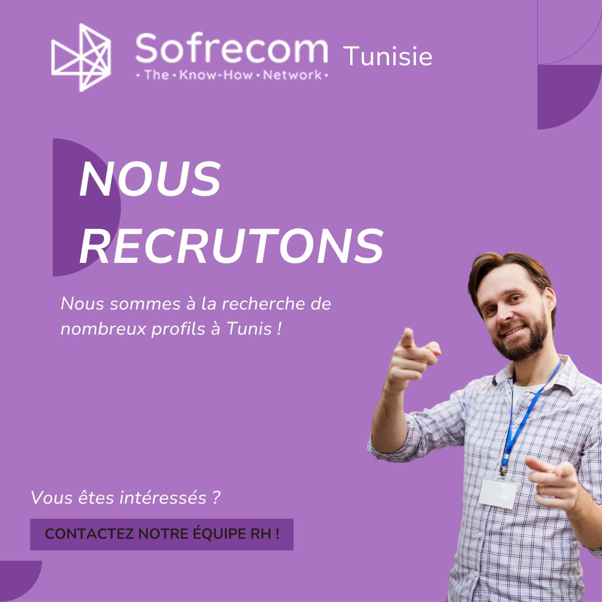 Sofrecom Tunisie Recrute